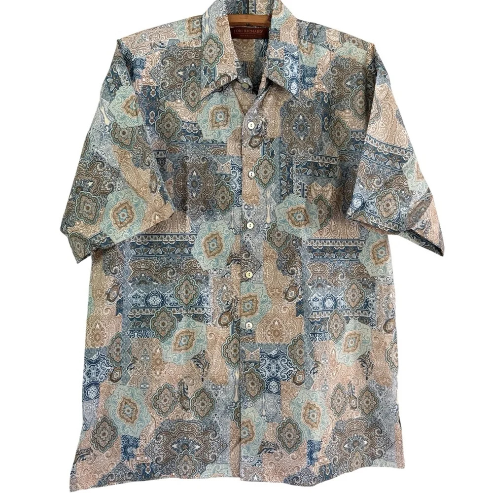 Tori Richard HONOLULU shirt size small